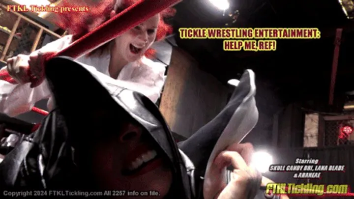 Ftkl's Foot  Tickling Fantasies - Tickle Wrestling Entertainment: Help Me Ref! (1080 mp4)