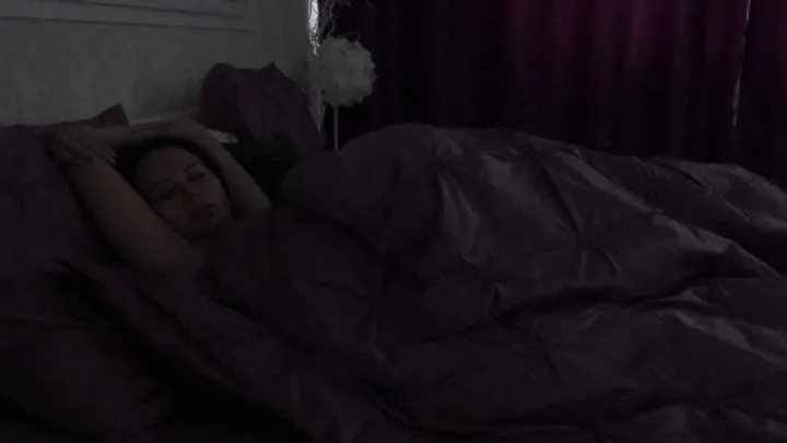Not An Angel - a raspberry overnight stay T