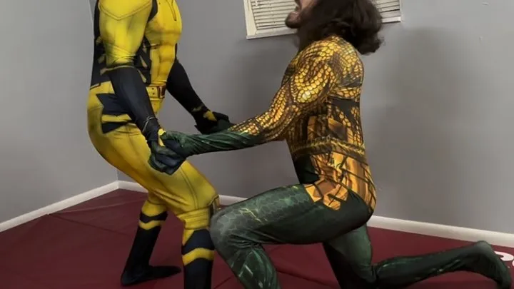 Pandemic Pro Wrestling - Wolverine Takes On Aquaman: Submission & Strip Cosplay Match