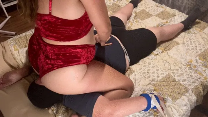 Mistresscheeks - Tied Up, Jerked Off, and Farted On