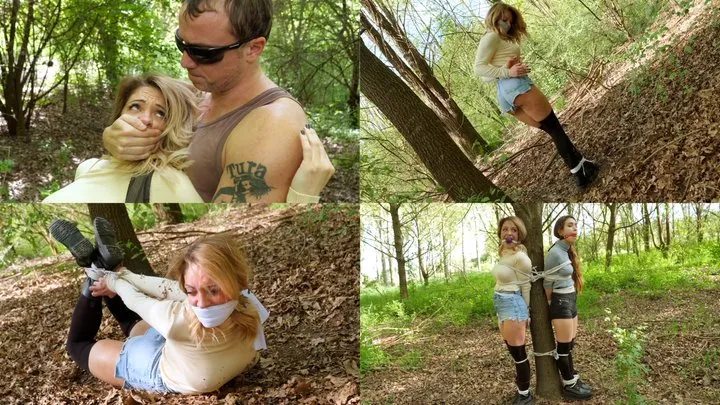 Alba Loves Bondage - Alba & Rey - Lost In The Bush (MP4 FULL HD 1080p)