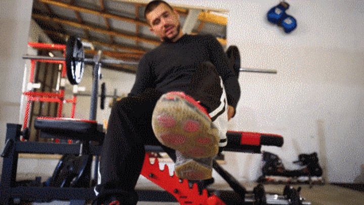 Wonderful Life Of Eva Marcu - I'm your Mistress but my Cuck is your Lord - Lick his Size 12 Nike LeBron Shoes clean and worship his smelly socks!
