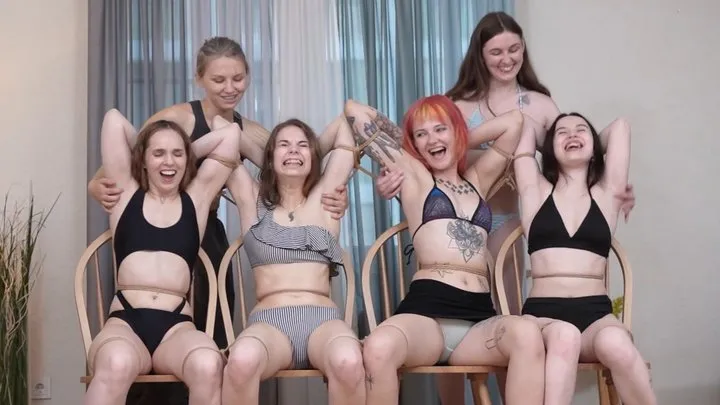 Russian Girls In Fetish - TICKLE DOMINION: BLINDFOLDED HUNT FOR GIGGLES (FHD)