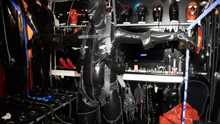 Rubber And Bondage Girl Kim - The Rubber Correction Instutude SUPERB FETISH Video