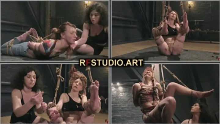 Rf Studio Production - Zira’s Extended Bondage Session with Her Rope Bunny Nesta (UHD 4K MP4)