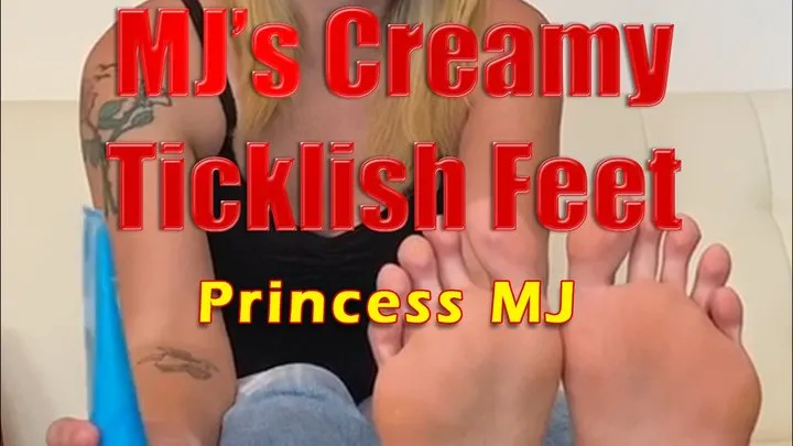 Ticklehotness C4s - MJ's Creamy Ticklish Feet