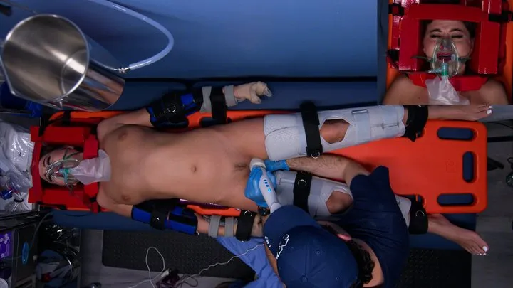 Cinematickink - Paramedic - Injured patient LilMizzUnique sperm insemination orgasm treatment