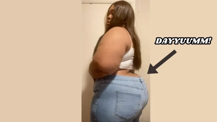 The Fart World - Dahlia Bubbly Jeans Farts! BBW With Insane Booty!