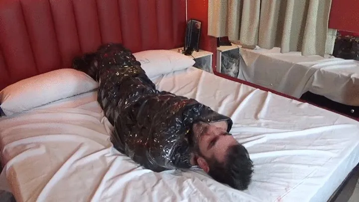 Ms Fetish Studio - MUMMIFYING THE SLAVE AND PUTTING HIM ON A SMOTHER BOX RELEASING FARTS FROM MY ASS BY JENIFER CARTER AND DANIEL SANTIAGO CAM BY ALINE FULL HD