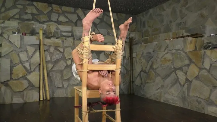 The Bondage Challenge - The Maya 72h Challenge - Maya Homerton - The ultimate Bondage Session - Chapter 49 - Cruel Chair Predicament - Part 2 mp4 SD