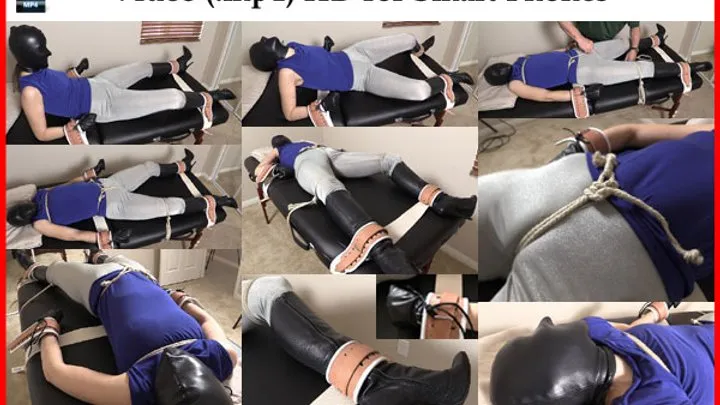 Keye Mobile Bondage - Rachel Adams - Held Down and Hooded (mp4 HD)