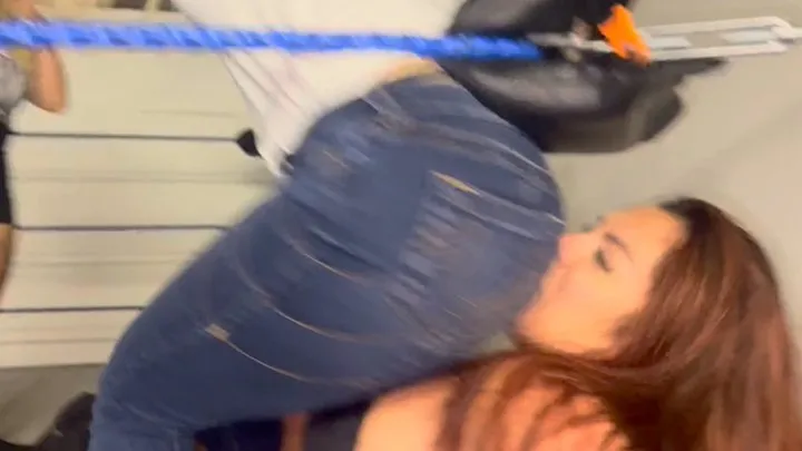 Power Girls Pro Wrestling - Girls gang up and smother bbw