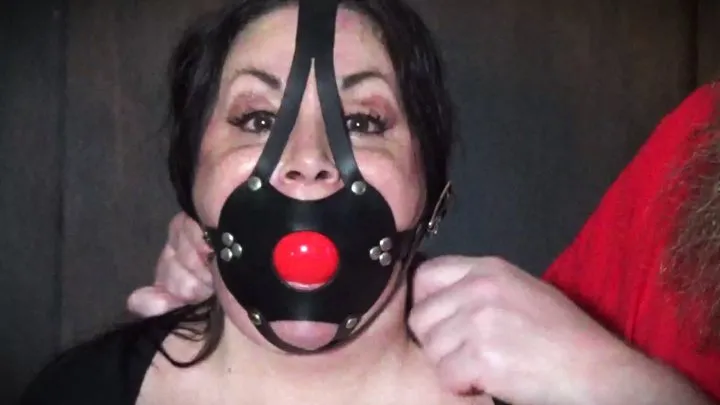Gina Rae Michaels Bondage - Gag testing with Gina Rae