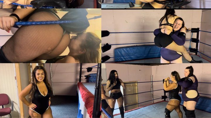 Nadia Sapphire - Double wedgie stink faces, crotch busting, bear hugs