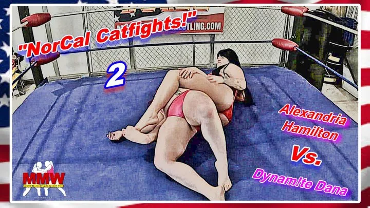 Modest Moms Wrestling - NorCal Catfights! 2