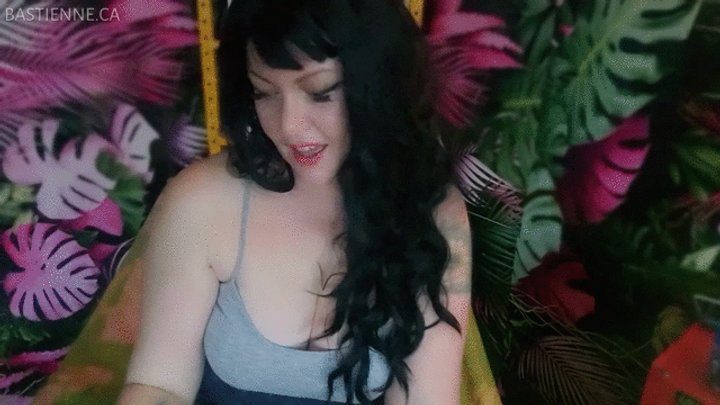 Ballbuster Bastienne - Tiny Cock Control JOI with FOOT TEASE