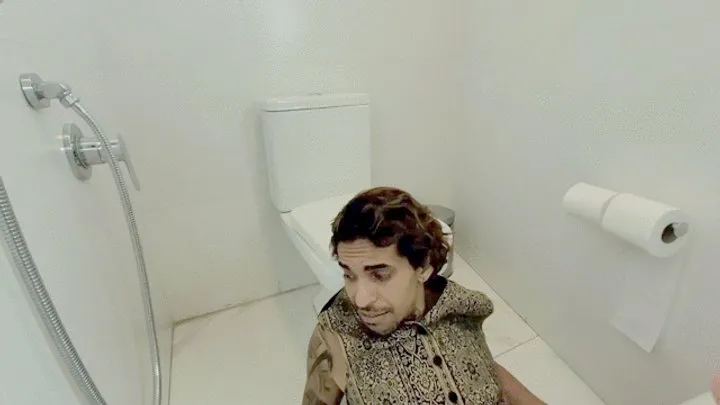 Fart In Brazil - THE DIRTY BATHROOM SLAVE SUFFERING AND BEING PUNISHED WITH TERRIBLE FARTS - BY BELLA CRUEL - CLIP 1