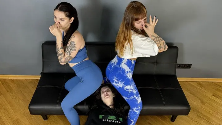 Petite Princess Femdom - Face Farting Double Lesbian Domination (MP4 HD 1080p)
