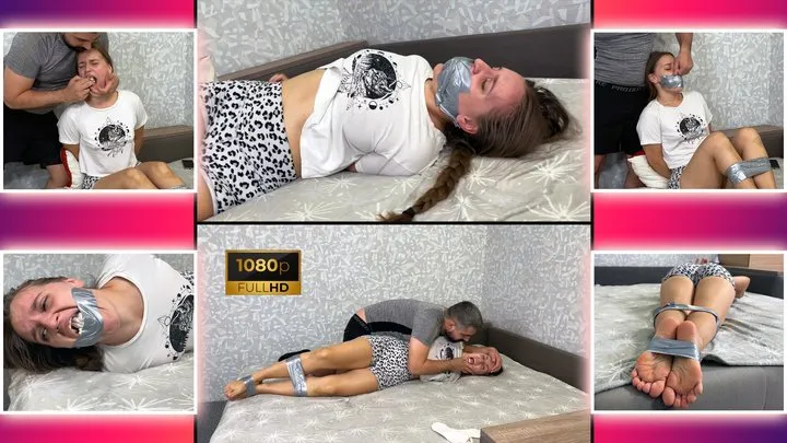 Vallstudio - Mouth Stuffing with Socks Bound Girl Struggles With Gag 1080p - Bondage - Soles - Tape Gag - Wrestling - Foot Fetish - Embarrassed Girl - Ass Worship - Mouth Fetish - Nose Pinching - Breath Play - Gag Talk