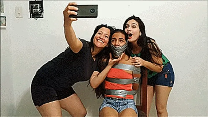 Selfgags - Tape Tied Selfie Queen (low res mp4)