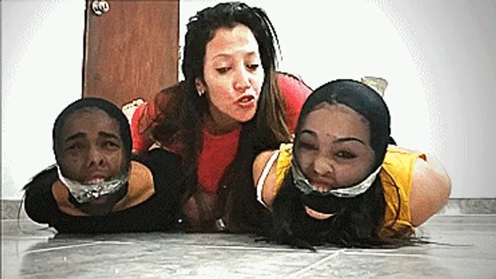 Selfgags - Real Step-Mother And Step-Daughters In Their Very First Bondage Debut Video! (low res mp4)