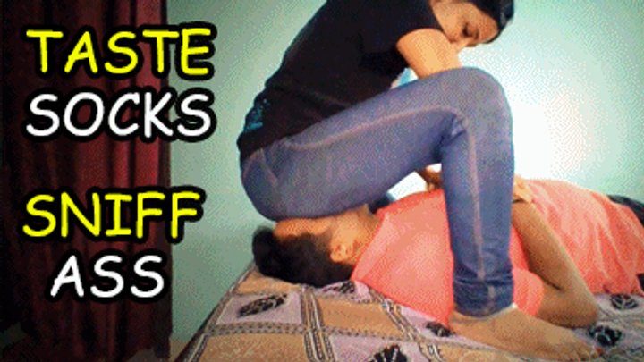 Selfgags - Taste My Socks & Sniff My Ass! (low res mp4)