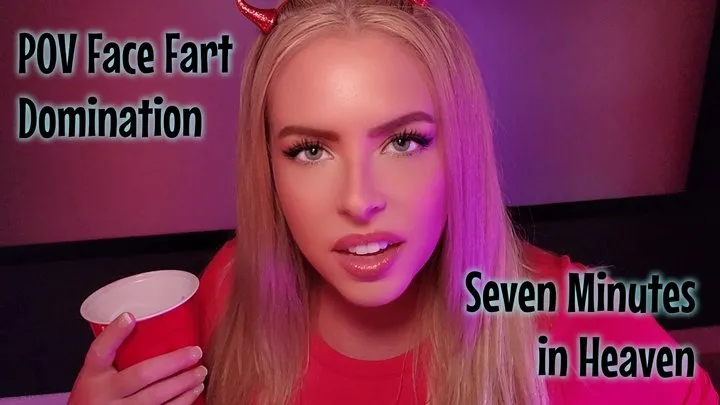Vicktoria Tacos Fart Fetish Flirt - Seven Minutes in Heaven - POV Roleplay Face Fart Domination in Leggings