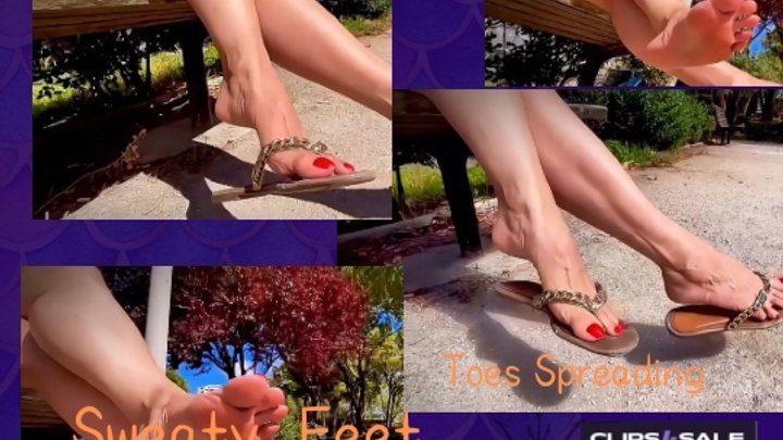 Empressmbellashoeplay - Flip flop well worn dirty in summer