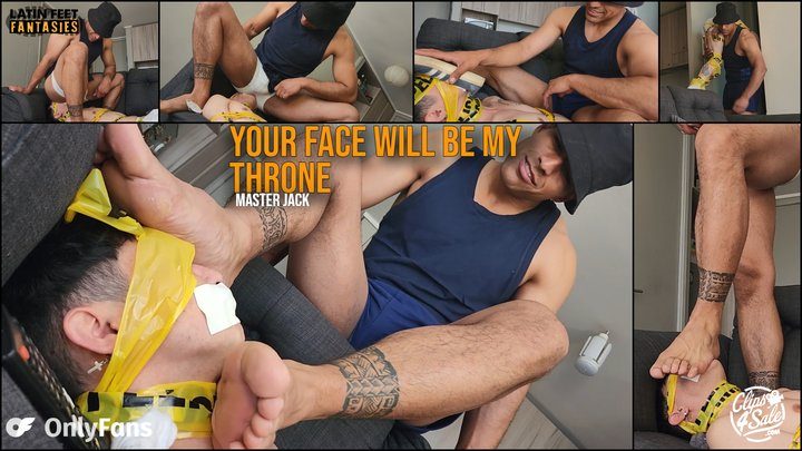 Latin Feet Fantasies - MASTER JACK | FACESITTING | FOOT SMELLING