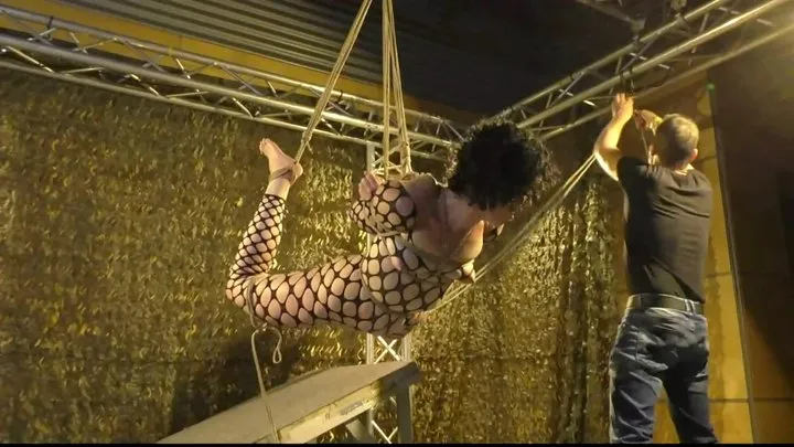 Tied In Public - Minuit - Cruel Predicament Bondage live in Public at Vienna Bondage Convention - Part 1 mp4 HD