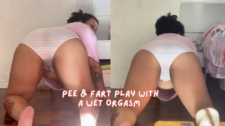 Cutiepiie Chubby - Pee & Fart Play with a Wet Orgasm