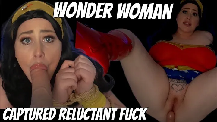Lulublue - SUBMISSIVE Wonder Woman MESMERIZED AND TIED UP !