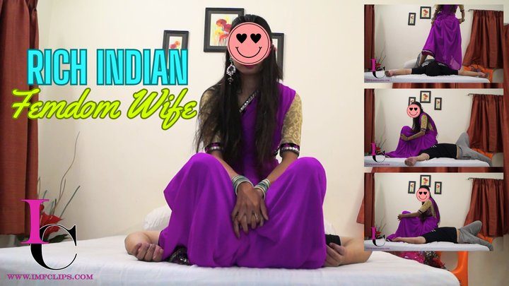 Indian Mistress Femdom - Indian Saree Facesitting - Rich Bride’s Swayamvar 3