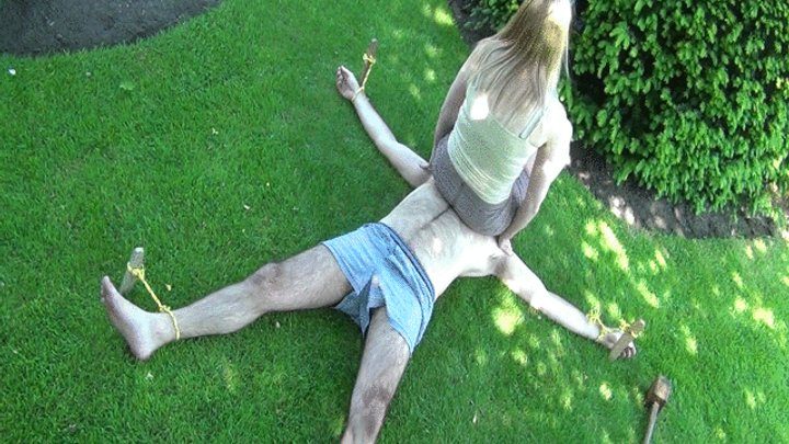Thearsequeen - Garden Sitting Sensual Tease - Cruel Bitch