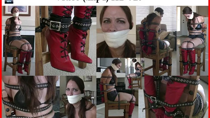 Keye Bondage Images - Anna - Boot Lady Strapped and Gagged (mp4 HD 720)