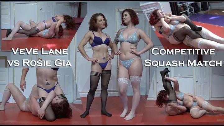 Doom Maidens Wrestling - VeVe vs Rosie Gia: Thigh-High Stockings Competitive Squash Match (Oct 2024)