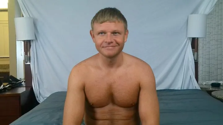 Laughing Out Loud Pictures - Straight Beefy Blonde Hunk Alex Tickled!