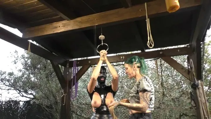 Supertight Bondage Challenges - The Spain Files - First Time Ever Predicament Challenge for the Austrian Fetish Girl - Part 1 mp4 SD