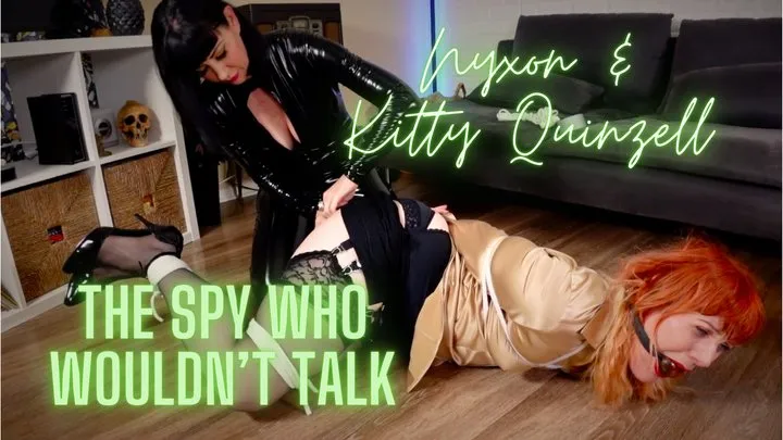Nyxons Bondage Files - Nyxon & Kitty Quinzell The Spy Who Wouldn't Talk HD 720p MP4