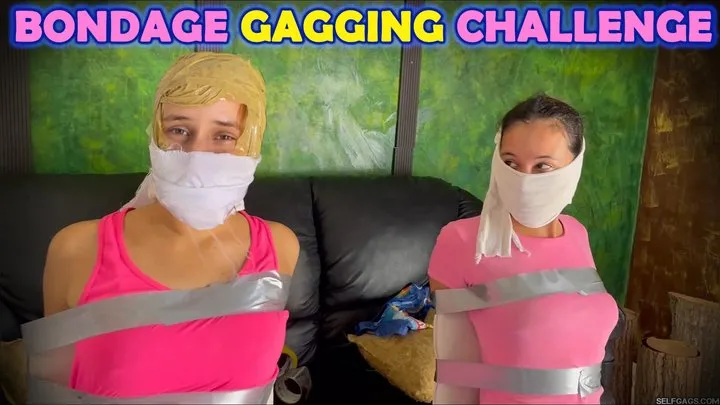 Selfgags - Khloe and Yurca’s Ultimate Bondage Gagging Challenge – Duct Tape, OTM & OTN Gags, and Restraint Play with Mary (low res mp4)