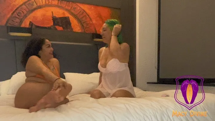 The Fetish House Of Macy Divine - Girls Slumber Party Episode 1 Feat Cleo Jane