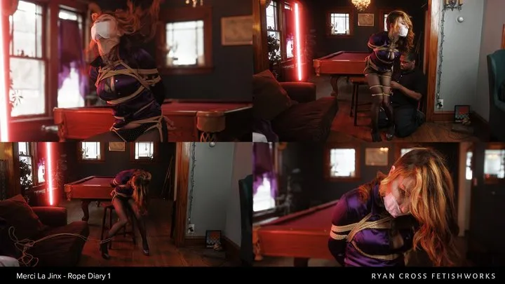 Capture Me - Videos By Chromebinder - Merci La Jinx 41 - Rope Diary 1 [FHD]