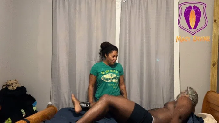 The Fetish House Of Macy Divine - Late Night Tickle for Macy's Tickle Toy
