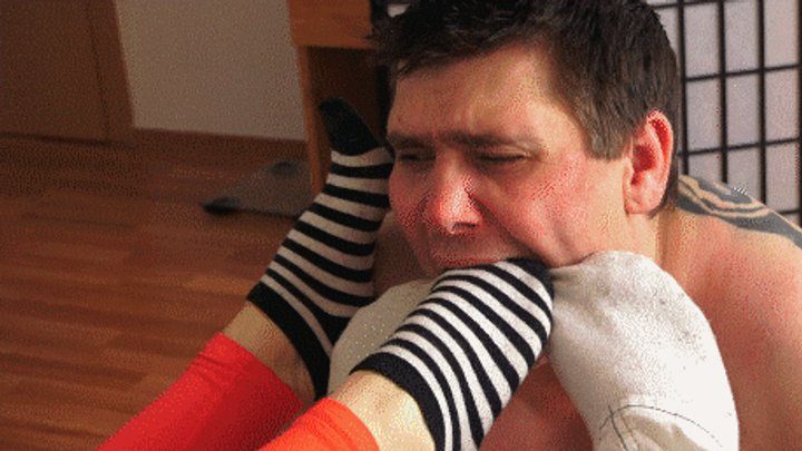 Wonderful Life Of Eva Marcu - THE DEFINITION OF HENPECKED HUSBAND:Suck his socks and become the most miserable husband in the world! (16 minutes)