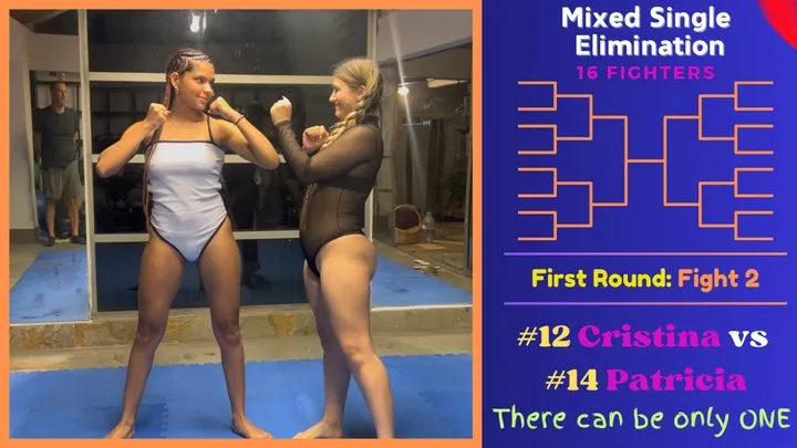 Kink Sports - Fight 2 - 16 Person Elimination Tournament - Cristina vs Patricia