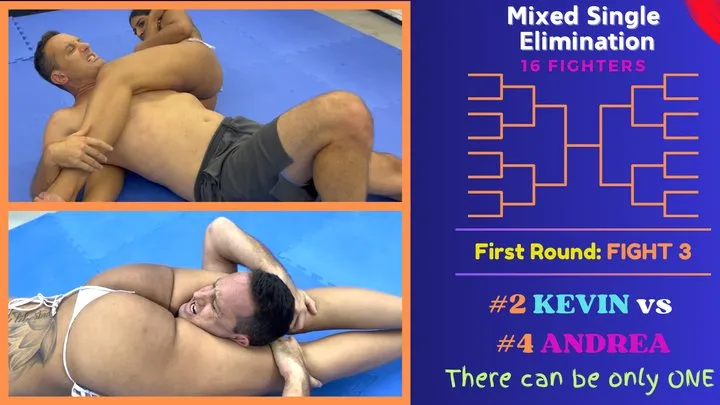 Kink Sports - Fight 3 - 16 Person Elimination Tournament - Kevin vs Andrea