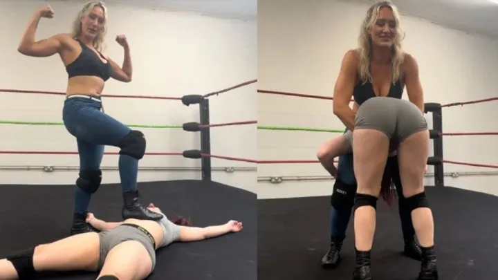 Nadia Sapphire - Piledrivers, pedigrees, tombstone and stalling suplexs