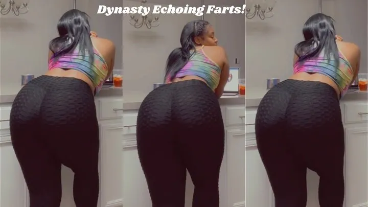 The Fart World - Dynasty Monstrous Booty In Leggings!