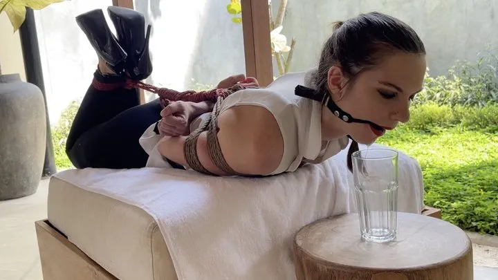 Girls Power - I NEED FULL GLASS OF DROOL BONDAGE