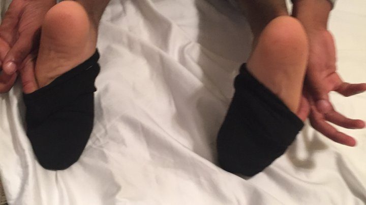 Malefootflava 23339 Clip Store - Malefootflava bring back Kevan lucious black studfeet upclose to tease